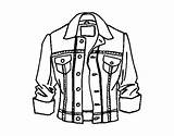 Jacket Coloring Colorear Pages Winter Getdrawings Coloringcrew Getcolorings Template Color sketch template