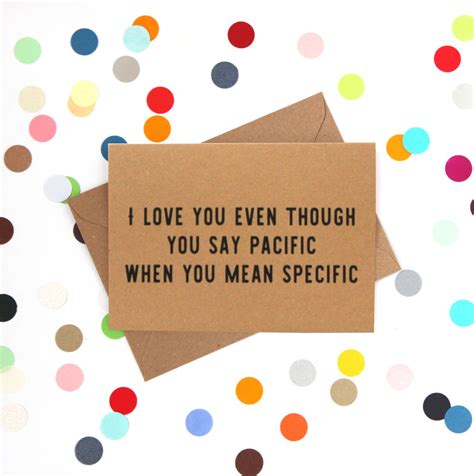 Specific Pacific Funny Valentine S Day Card By Bettie Confetti