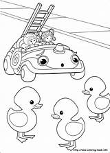 Umizoomi Dibujos Coloring Canards Malvorlagen Disegni Trois Colorea Personajes Planetadibujos Nickelodeon sketch template