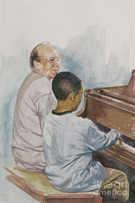 The Piano Lesson Painting By Colin Bootman