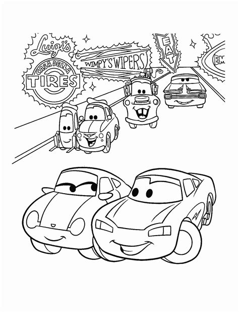 lightning mcqueen printable coloring pages fresh vehicle coloring pages