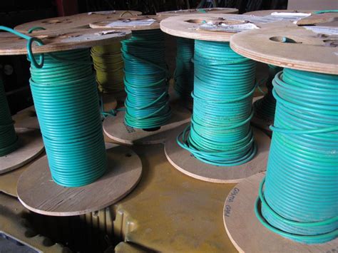 spools  wire cable property room