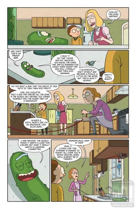 Preview Of Rick And Morty Presents Pickle Rick 1