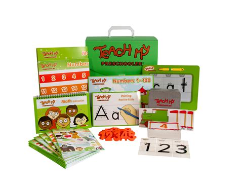 amazoncom teach  preschooler learning kit toys games