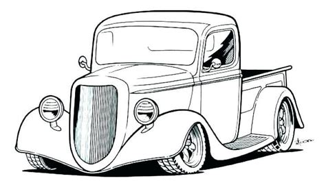 pin  pinsnneedles  tattoo truck coloring pages cars coloring