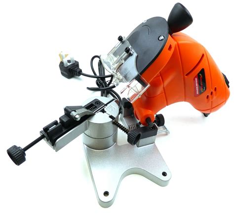 electric chainsaw blade sharpener multi  sizes pitches adjustable instruction