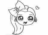 Jojo Siwa Bow Sheets Cutely sketch template