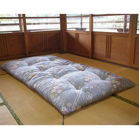 japanese futon mattress organic cotton filling hand   etsy