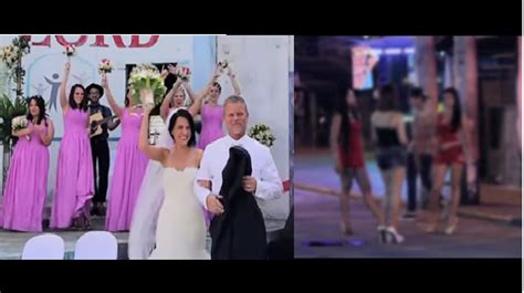 American Couple Invites Strangers And Bar Girls During Their Wedding In