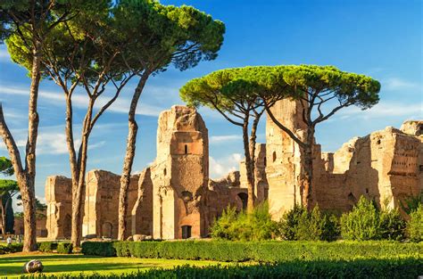 Visiter Les Thermes De Caracalla En Italie Une Merveille Architecturale