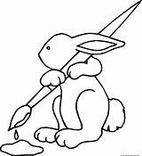 Bunny Easter Coloring Pages Printable 1024 sketch template