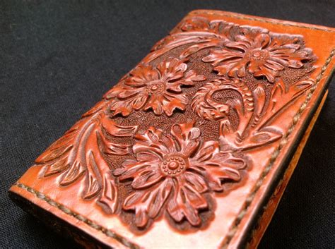 tooled leather wallets leather stamps leather art nice leather leather tooling patterns