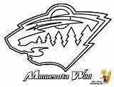 Coloring Wild Pages Hockey Logo Jets Minnesota Nhl Clipart Blackhawks York Football Drawing Raiders Chicago Logos Printable Yescoloring Ice Color sketch template