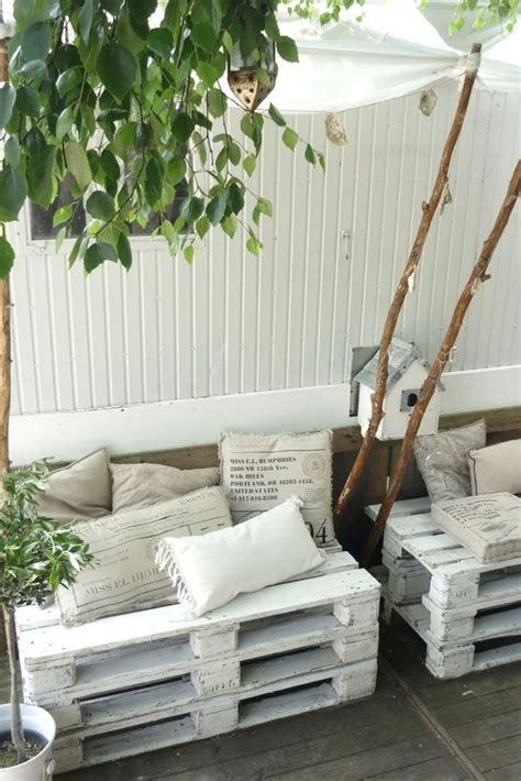 meuble de jardin en palette de bois meuble jardin palette mobilier exterieur en palettes