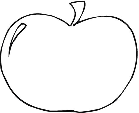 printable apple coloring pages clipart  clipart
