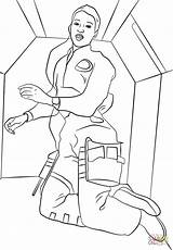 Mae Sheets Astronaut Jemison sketch template