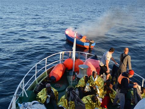 This Is What It Looks Like For Refugees Rescued From Mediterranean Sea