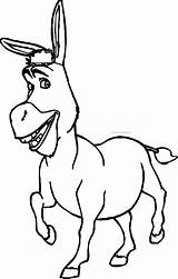 Shrek Donkey Wecoloringpage sketch template