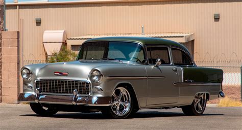 chevrolet bel air restomod  impeccable    hp  carscoops