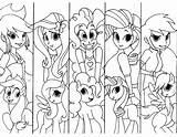 Equestria Pony Coloring Girls Little Pages Mlp Girl Eg Print Drawing Games Base Printable Para Color Getcolorings Detailed Colorir Their sketch template