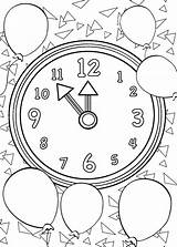 Year Coloring Pages Happy Wonder Print sketch template