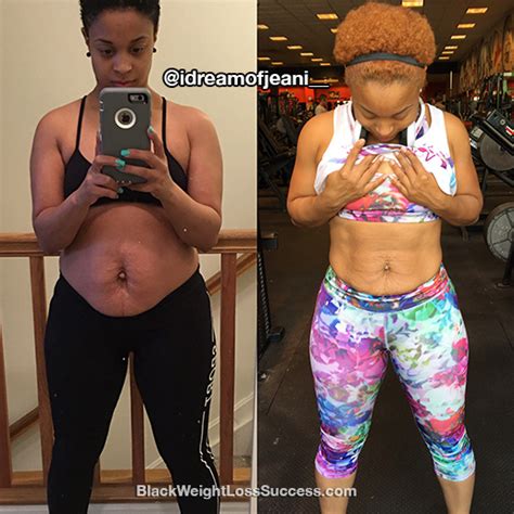 Jeanitra Lost 12 Pounds And Transformed Her Body Black