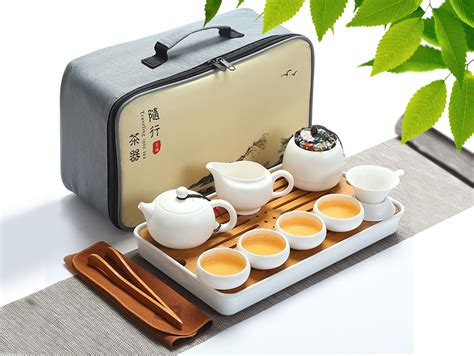 gongfu cha tea set travel   objects buy  set  china tea