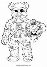 Coloring Ewok Pages Comments Library Clipart Coloringhome sketch template