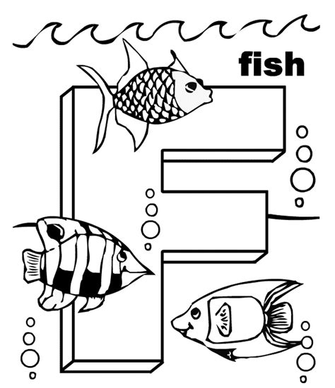 letter ff coloring coloring pages