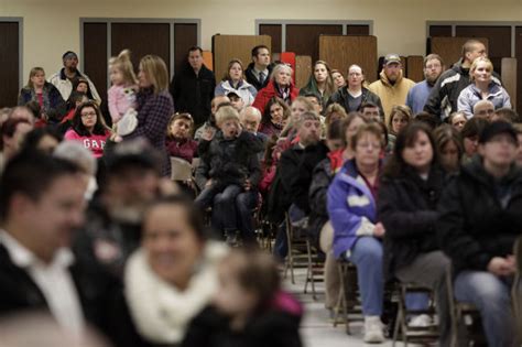 sex offender hearing draws large crowd