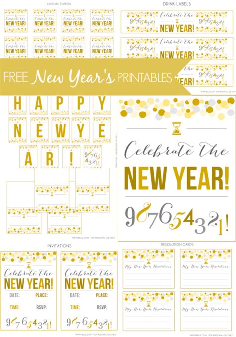 years  printables  lovely