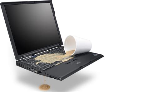 fix laptop keyboard coffee spill