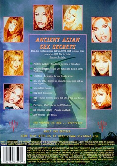 Ancient Asian Sex Secrets 1997 Adult Dvd Empire