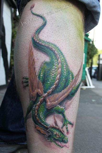 Die Besten 25 3d Dragon Tattoo Ideen Auf Pinterest Drachentattoos