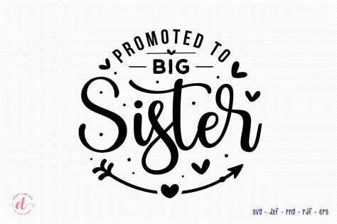 promoted  big sister svg graphic  craftlabsvg creative fabrica