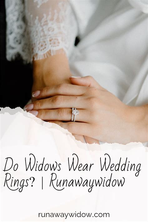How Does A Widow Wear Her Wedding Rings Jenniemarieweddings