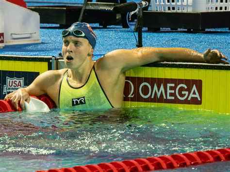 katie ledecky cruises  top seed   freestyle