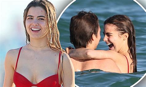 Ansel Elgort Hits The Beach In Miami With High School Sweetheart