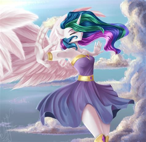 princess celestia  zefirayn  deviantart