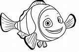 Fish Pesce Pagliaccio Clownfish Nemo Colorir Peixe Poissons Clowns Pesci Printmania Participar Veja Curso Quer Costura Recomendamos Animaux sketch template