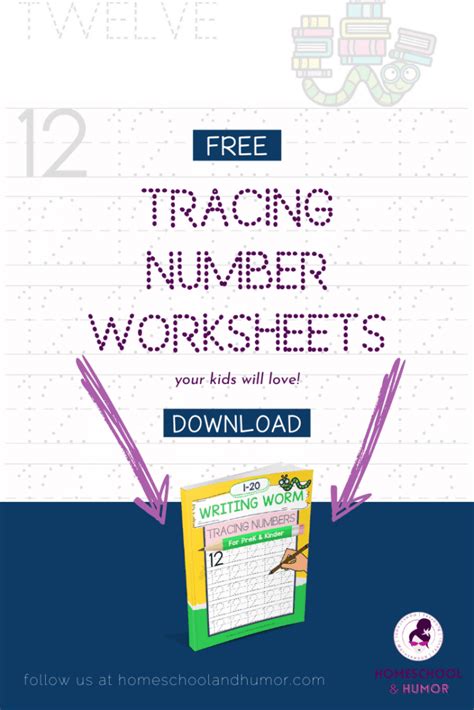 tracing numbers worksheets    preschool kindergarten kids