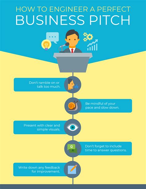 engineer  perfect business pitch infographic templates