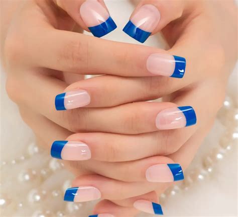 pcs artificial false fake nails full wrapped tips nail finger art acrylic salon display