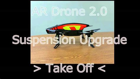 parrot ar drone   suspension landing gear landing   youtube