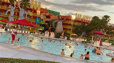 walt disney world updates operating hours  resort feature pools kennythepiratecom