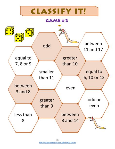 Math Games Worksheets