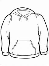 Sweater Printable Getdrawings Broek Een Kleding Slijm Kleren Truien Tekenen Sweatshirts Uitprinten Downloaden sketch template