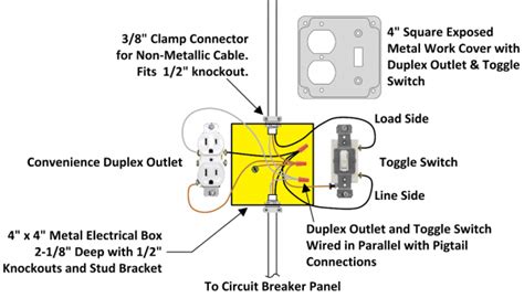 wiring  light switch  outlet  diagram