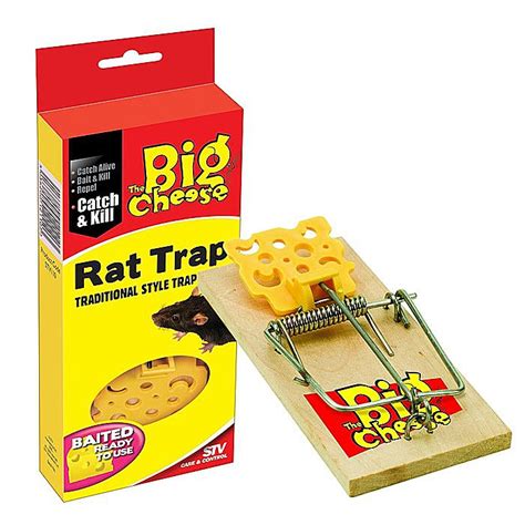 stv  big cheese baited rtu rat trap stv ray grahams diy store