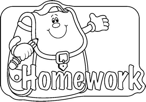 homework coloring pages   gmbarco